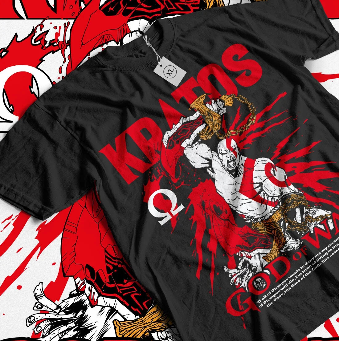 God of war shirt Kratos T-shirt Ghost of Sparta Unisex Shirt All Size Unisex T-shirt, Sweatshirt, Hoodie, Long Sleeve Tee - T-Shirt, Sweatshirt, Hoodie