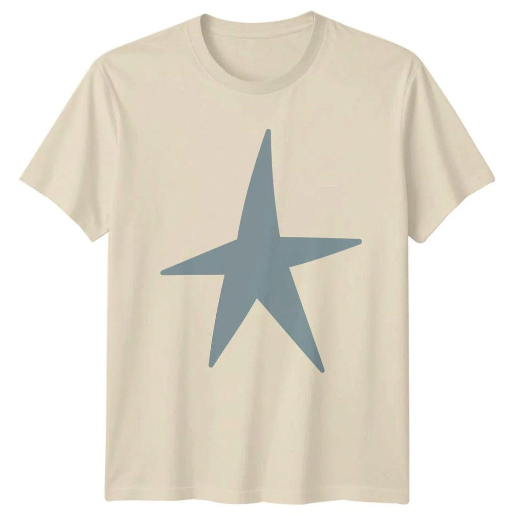 Minimalist Star Symbol Design T-Shirt Abstract Symbolism Birthday Gift Unisex T-shirt, Sweatshirt, Hoodie, Long Sleeve Tee - T-Shirt, Sweatshirt, Hoodie