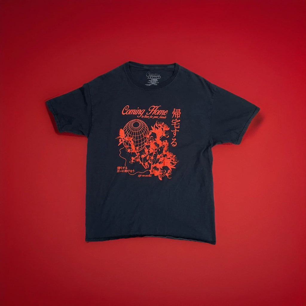 Coming Home Be There For Your Friends Japanese Orange And Black Tshirt Unisex T-shirt, Sweatshirt, Hoodie, Long Sleeve Tee - T-Shirt, Sweatshirt, Hoodie