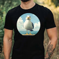 Mens Funny Seagull Motif Cotton T-Shirt Size XS to 5XL Unisex T-shirt, Sweatshirt, Hoodie, Long Sleeve Tee - T-Shirt, Sweatshirt, Hoodie