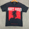 Juice Wrld Legends Never Die Graphic T-Shirt Mens Small Black Red Rap Tee Unisex T-shirt, Sweatshirt, Hoodie, Long Sleeve Tee - T-Shirt, Sweatshirt, Hoodie