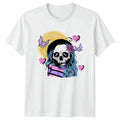 Kawaii Pastel Goth Spooky Skull Womens T-Shirt Egirl Aesthetic Gothic Fashion Unisex T-shirt, Sweatshirt, Hoodie, Long Sleeve Tee - T-Shirt, Sweatshirt, Hoodie