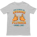 This is What an Awesome Plumber Looks Like T Shirt - Gift for Men, Women Unisex T-shirt, Sweatshirt, Hoodie, Long Sleeve Tee - T-Shirt, Sweatshirt, Hoodie