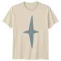 Minimalist Geometric Star Design T-Shirt Minimalism Abstract Birthday Gift Unisex T-shirt, Sweatshirt, Hoodie, Long Sleeve Tee - T-Shirt, Sweatshirt, Hoodie