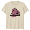 Minimalist Moon Stars Triangle Design T-Shirt Bohemian Style Celestial Art Unisex T-shirt, Sweatshirt, Hoodie, Long Sleeve Tee - T-Shirt, Sweatshirt, Hoodie