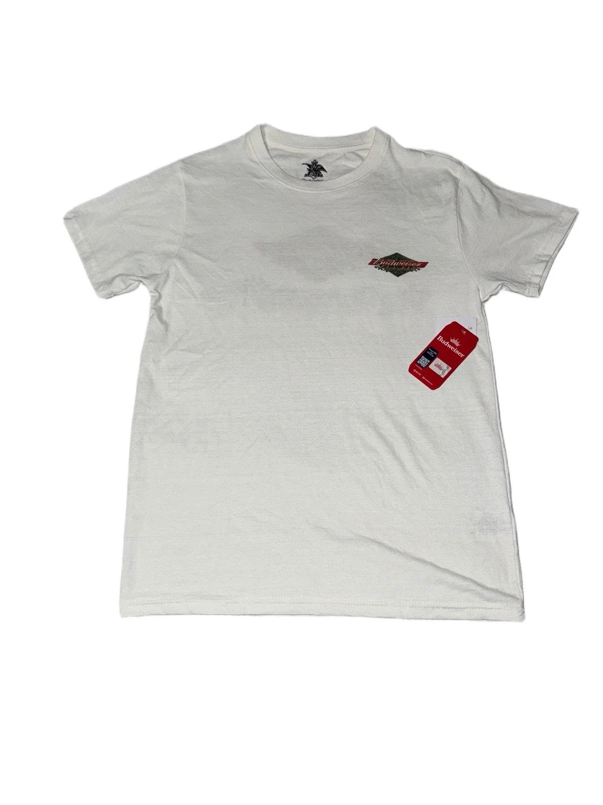 Budweiser Clydesdales T-Shirt Mens Small White Graphic Tee New With Tags NWT Unisex T-shirt, Sweatshirt, Hoodie, Long Sleeve Tee - T-Shirt, Sweatshirt, Hoodie