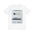 Citroen SM Graphic Print Tee Shirt Short Sleeve Crewneck Retro Car Art Gift Unisex T-shirt, Sweatshirt, Hoodie, Long Sleeve Tee - T-Shirt, Sweatshirt, Hoodie