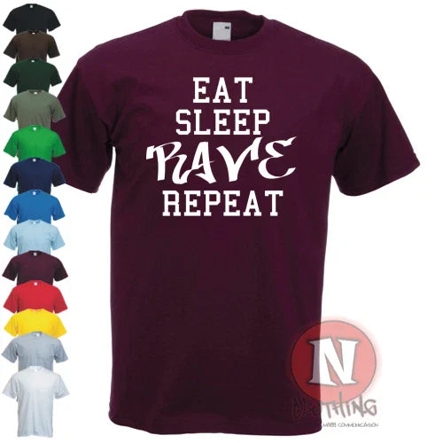 Come Duerme Fiesta Repite Camiseta Impresa De Festival De Msica Cool Uni Unisex T-shirt, Sweatshirt, Hoodie, Long Sleeve Tee - T-Shirt, Sweatshirt, Hoodie