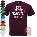 Come Duerme Fiesta Repite Camiseta Impresa De Festival De Msica Cool Uni Unisex T-shirt, Sweatshirt, Hoodie, Long Sleeve Tee - T-Shirt, Sweatshirt, Hoodie