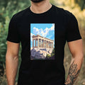 Mens Acropolis Motif Cotton T-Shirt Size XS to 5XL Unisex T-shirt, Sweatshirt, Hoodie, Long Sleeve Tee - T-Shirt, Sweatshirt, Hoodie