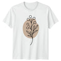 Embrace Natures Simple Beauty Everyday T-Shirt Minimalist Botanical Nature Art Unisex T-shirt, Sweatshirt, Hoodie, Long Sleeve Tee - T-Shirt, Sweatshirt, Hoodie