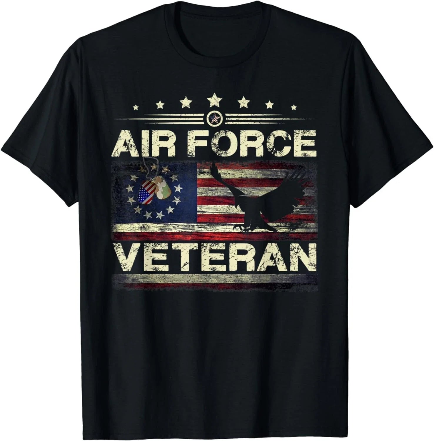 Veteran US Air Force Tshirt - American Betsy Ross Flag Gift Unisex T-Shirt Unisex T-shirt, Sweatshirt, Hoodie, Long Sleeve Tee - T-Shirt, Sweatshirt, Hoodie