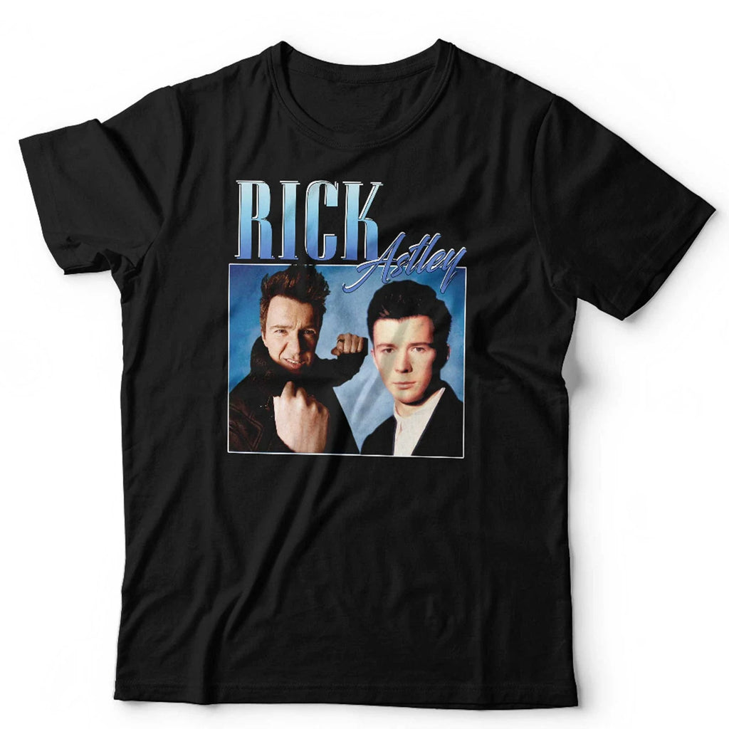 Rick Astley  & Stag Hen Do 80s T-Shirt | Graphic Design | Unisex Fan Tee Unisex T-shirt, Sweatshirt, Hoodie, Long Sleeve Tee - T-Shirt, Sweatshirt, Hoodie