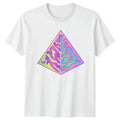 Abstract Leaf Geometric T-Shirt Botanical Nature Gift For Him And Her Unisex T-shirt, Sweatshirt, Hoodie, Long Sleeve Tee - T-Shirt, Sweatshirt, Hoodie