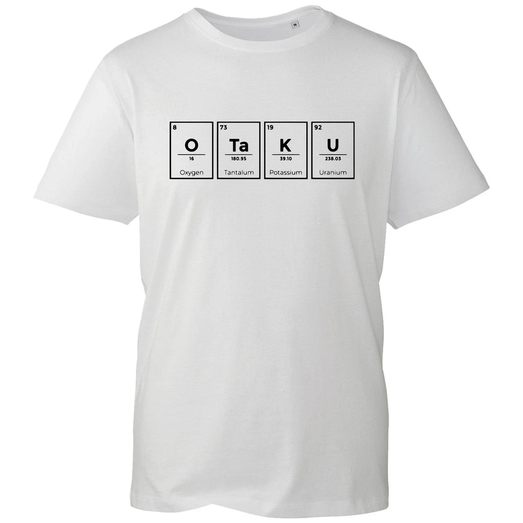 Anime Otaku T-Shirt Chemistry Elements Design Minimalist Nerd Top Birthday Gift Unisex T-shirt, Sweatshirt, Hoodie, Long Sleeve Tee - T-Shirt, Sweatshirt, Hoodie