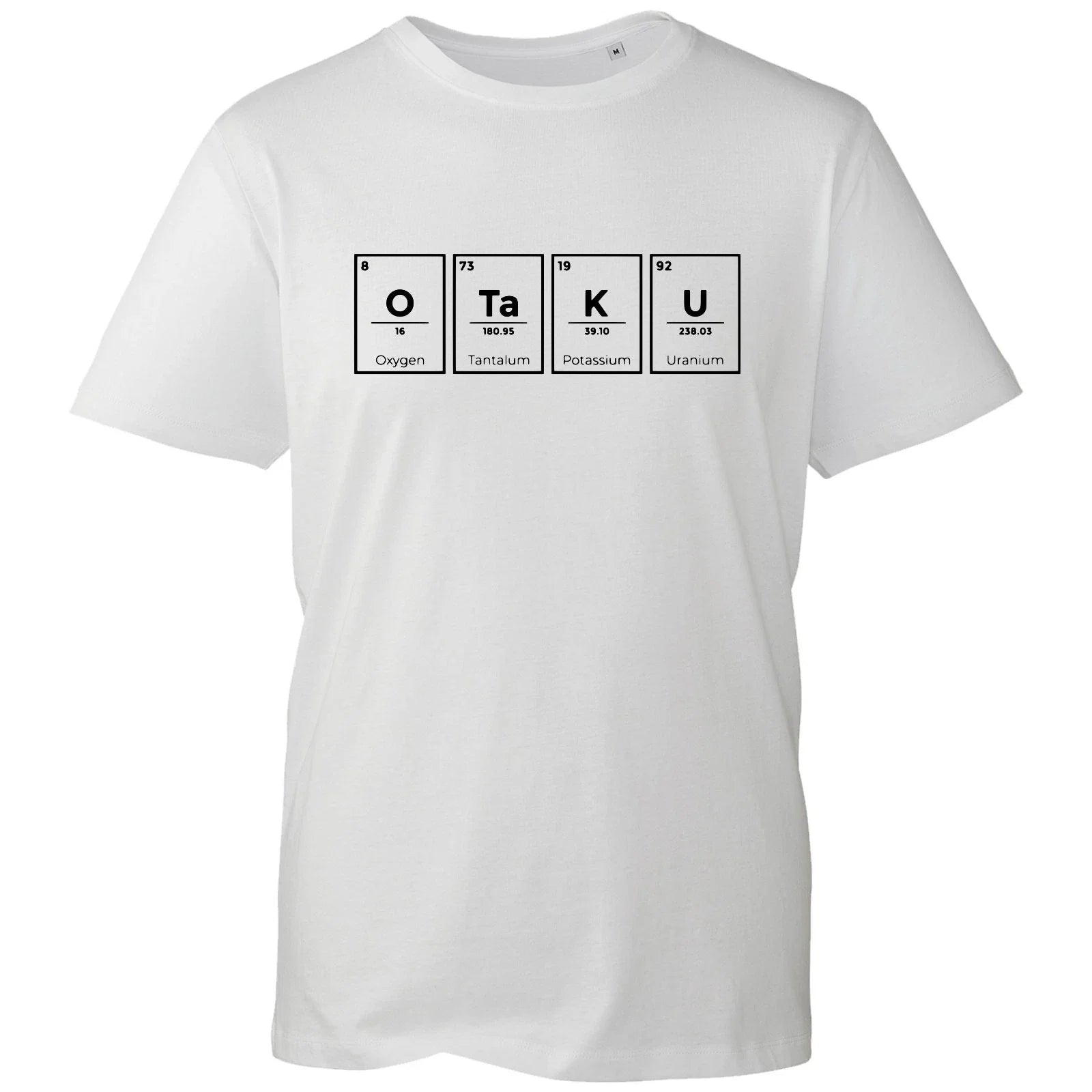 Anime Otaku T-Shirt Chemistry Elements Design Minimalist Nerd Top Birthday Gift Unisex T-shirt, Sweatshirt, Hoodie, Long Sleeve Tee - T-Shirt, Sweatshirt, Hoodie