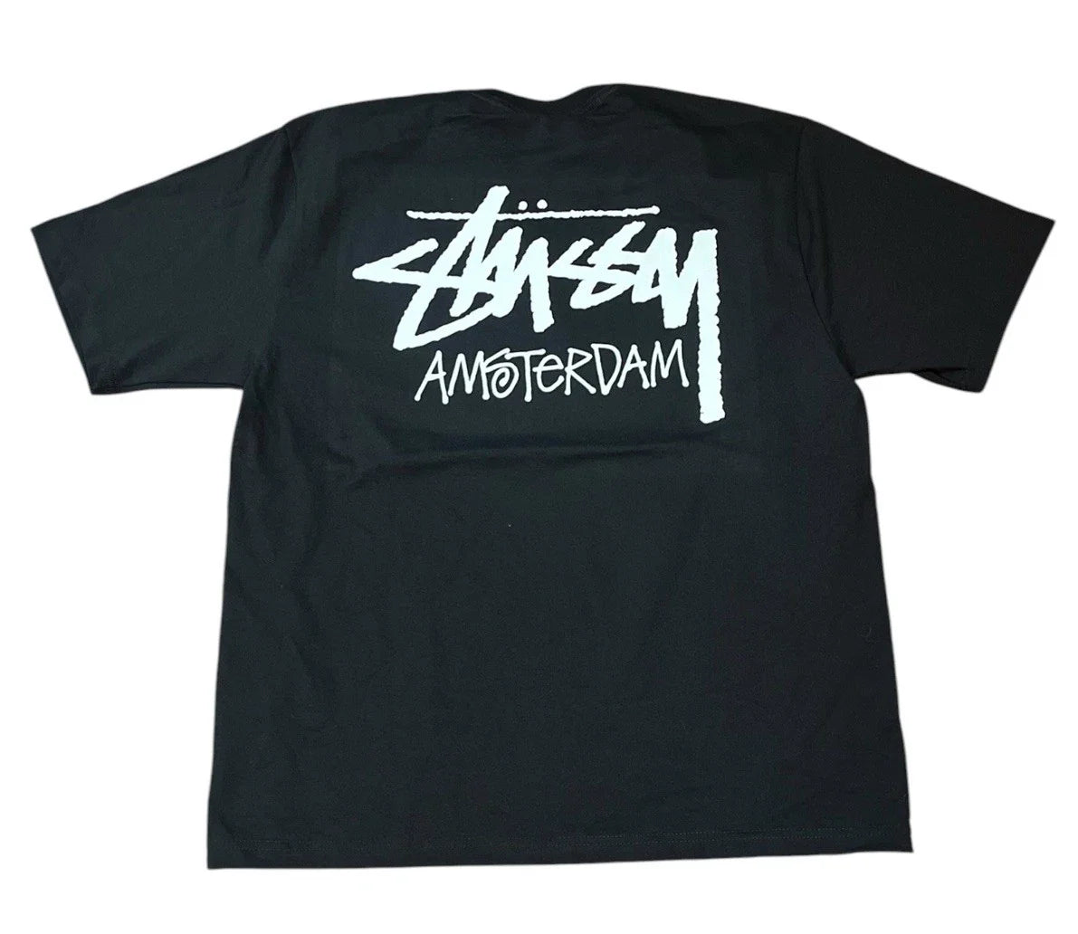 Stussy Amsterdam Chapter Tee Mens Size Large Unisex T-shirt, Sweatshirt, Hoodie, Long Sleeve Tee - T-Shirt, Sweatshirt, Hoodie