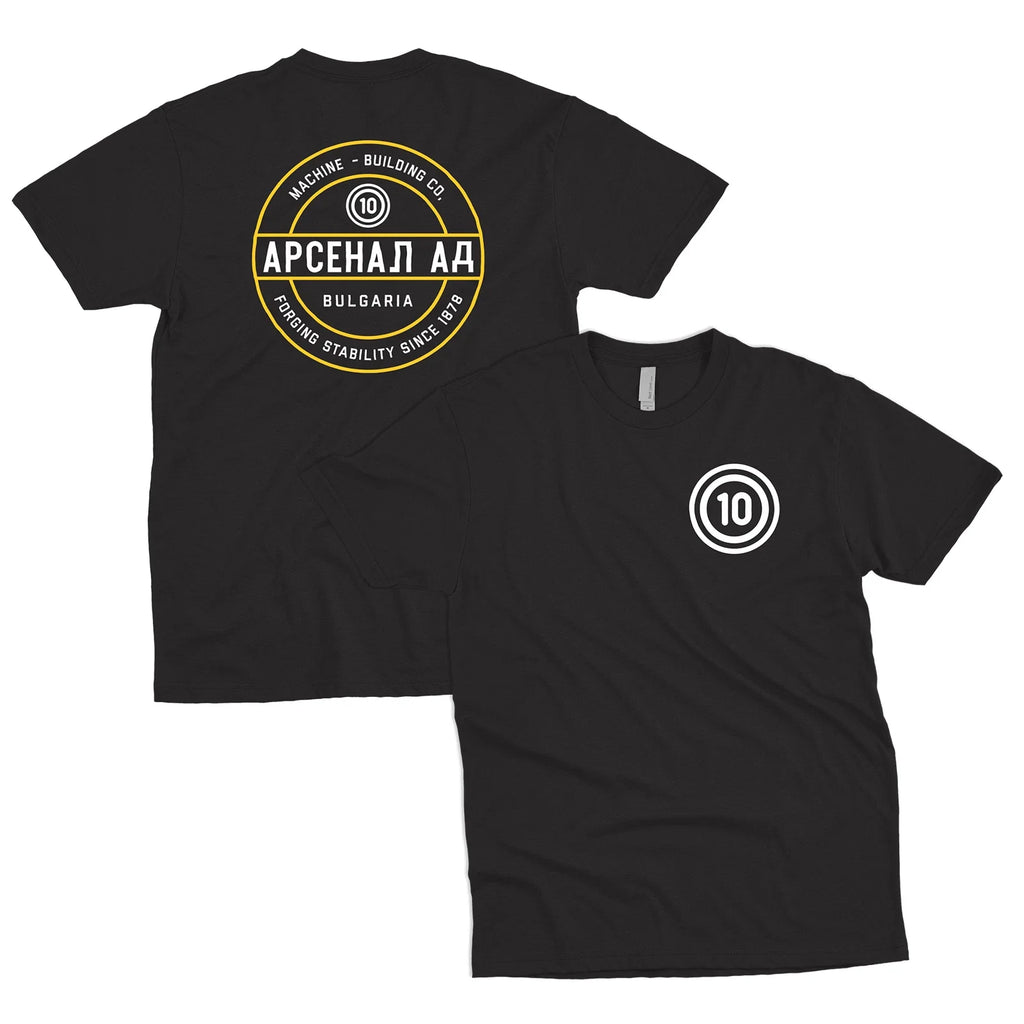 Circle 10 Arsenal Bulgaria T-Shirt - Multiple Colors - AK47 SKS Unisex T-shirt, Sweatshirt, Hoodie, Long Sleeve Tee - T-Shirt, Sweatshirt, Hoodie