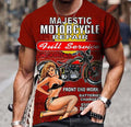 Vintage Motorcycle Repair Pin-Up: Classic Biker's Tee | Retro REGULAR USA SIZING Unisex T-shirt, Sweatshirt, Hoodie, Long Sleeve Tee - T-Shirt, Sweatshirt, Hoodie