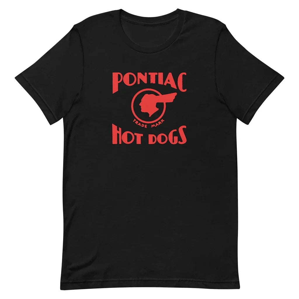 Vintage Retro T Shirt Pontiac Hot Dogs Long Beach Cool California Graphic Tee Unisex T-shirt, Sweatshirt, Hoodie, Long Sleeve Tee - T-Shirt, Sweatshirt, Hoodie