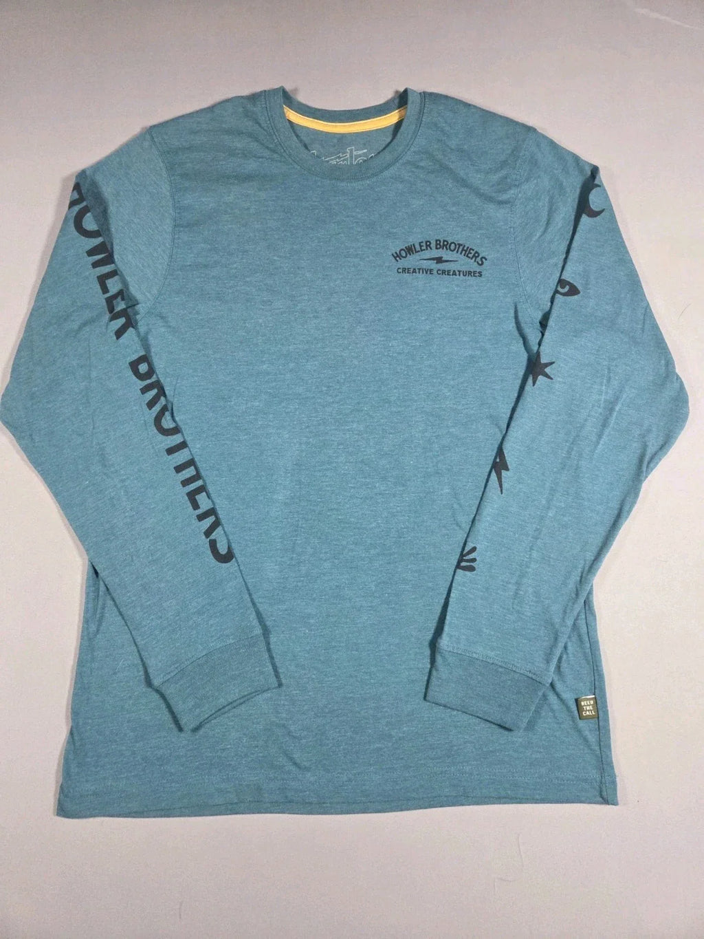 Huckberry Howler Brothers Creative Creatures Trout Long Sleeve TeeT Shirt Mens M Unisex T-shirt, Sweatshirt, Hoodie, Long Sleeve Tee - T-Shirt, Sweatshirt, Hoodie