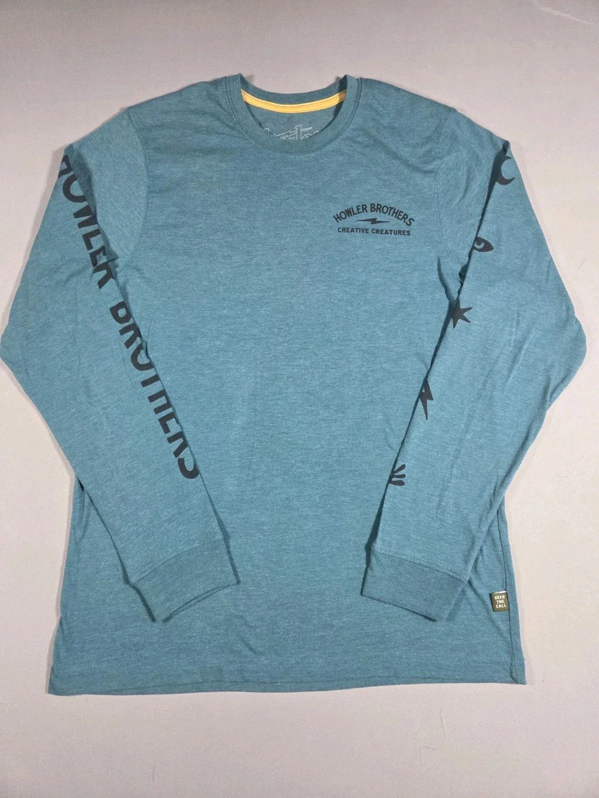 Huckberry Howler Brothers Creative Creatures Trout Long Sleeve TeeT Shirt Mens M Unisex T-shirt, Sweatshirt, Hoodie, Long Sleeve Tee - T-Shirt, Sweatshirt, Hoodie