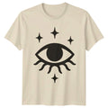 Mystical Eye Starry Gaze T-Shirt Celestial Boho Spiritual Aesthetic Unisex T-shirt, Sweatshirt, Hoodie, Long Sleeve Tee - T-Shirt, Sweatshirt, Hoodie