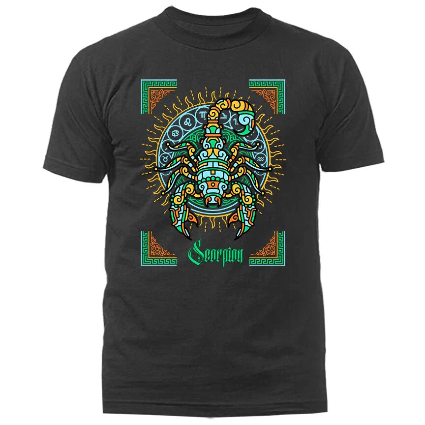Scorpio Zodiac Sign Horoscope Astrological Graphic T-shirt Unisex T-shirt, Sweatshirt, Hoodie, Long Sleeve Tee - T-Shirt, Sweatshirt, Hoodie
