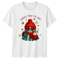 Snacks Make Me Nice Cute Ghost Christmas Holiday Mens Womens Graphic Tee Unisex T-shirt, Sweatshirt, Hoodie, Long Sleeve Tee - T-Shirt, Sweatshirt, Hoodie