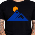 Mountain Sun Geometric Graphic T-Shirt Minimalist Outdoor Tee Hiking Nature Unisex T-shirt, Sweatshirt, Hoodie, Long Sleeve Tee - T-Shirt, Sweatshirt, Hoodie