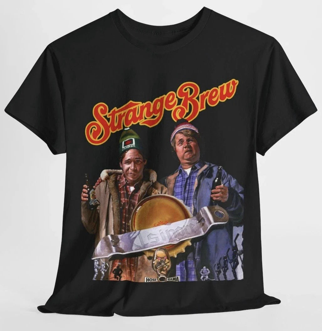 Strange Brew T Shirt - 80's Classic Beer Comedy - McKenzie Brothers Retro Tee Unisex T-shirt, Sweatshirt, Hoodie, Long Sleeve Tee - T-Shirt, Sweatshirt, Hoodie