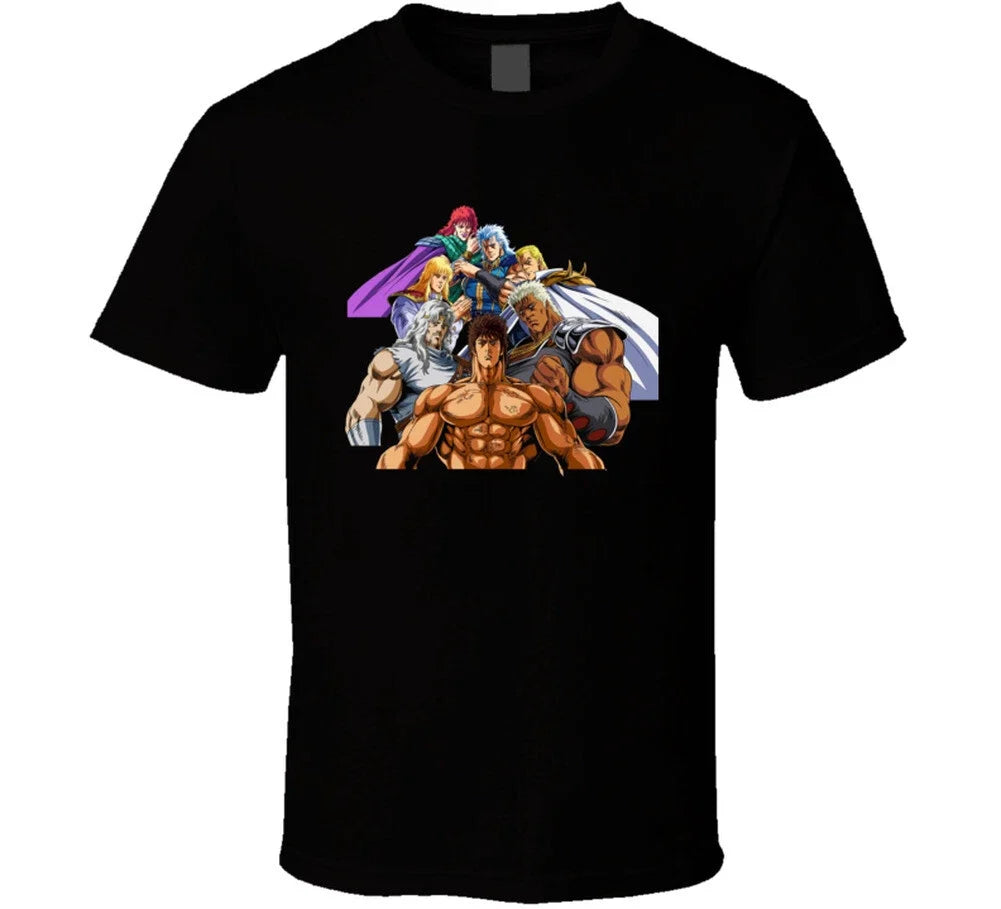 Fist Of The North Star Anime T Shirt Unisex T-shirt, Sweatshirt, Hoodie, Long Sleeve Tee - T-Shirt, Sweatshirt, Hoodie
