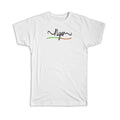 Gift T-Shirt : Niger Flag Colors Travel Expat Country Minimalist Lettering Unisex T-shirt, Sweatshirt, Hoodie, Long Sleeve Tee - T-Shirt, Sweatshirt, Hoodie
