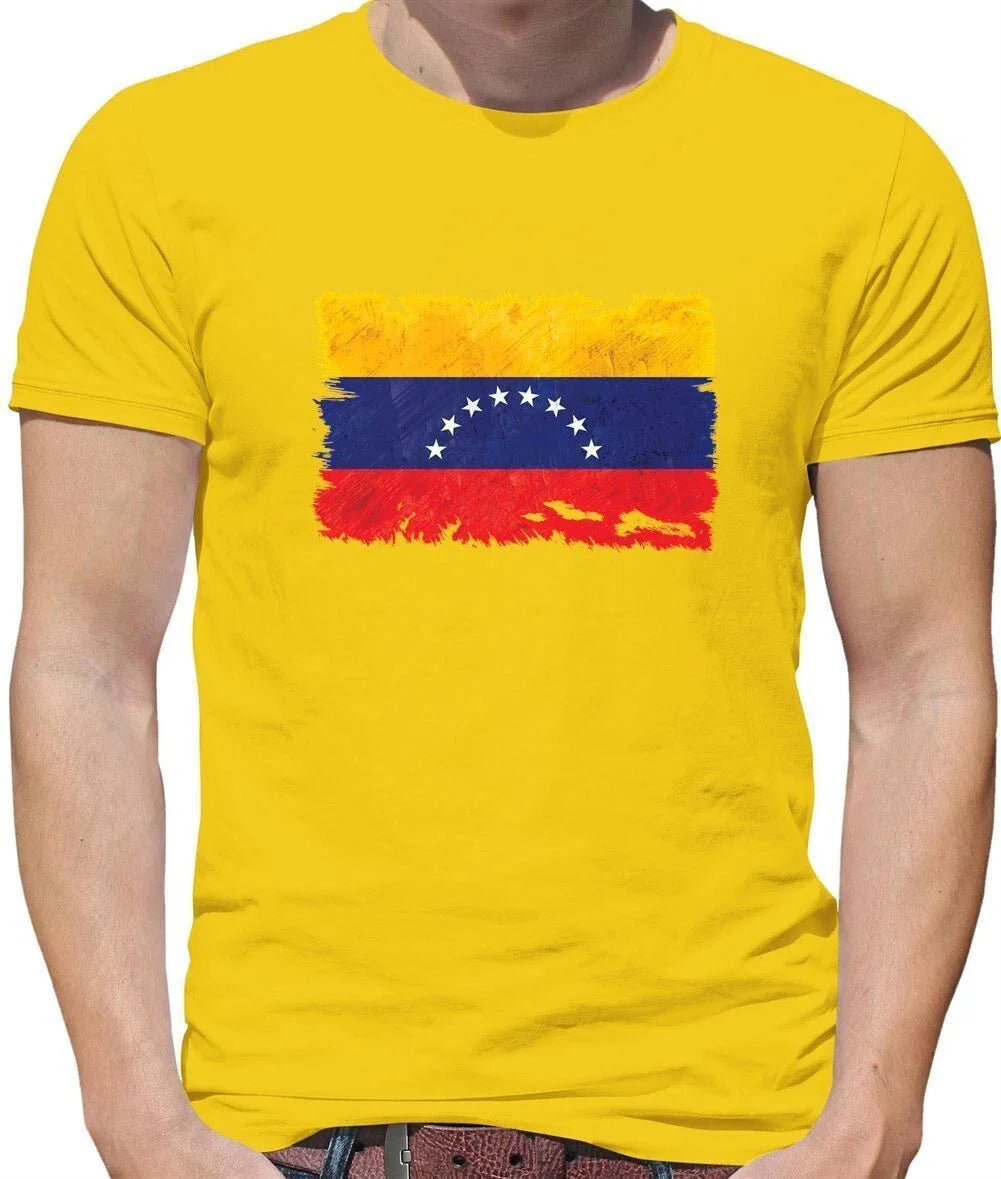Venezuela Grunge Stil Flagge - Herren - Venezolanisch Love Live Country Unisex T-shirt, Sweatshirt, Hoodie, Long Sleeve Tee - T-Shirt, Sweatshirt, Hoodie