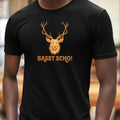 Mens Bass Beautiful Bavarian Deer Motif Cotton T-Shirt Size XS to 5XL Unisex T-shirt, Sweatshirt, Hoodie, Long Sleeve Tee - T-Shirt, Sweatshirt, Hoodie