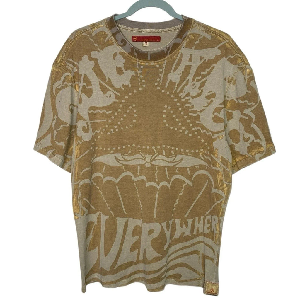AG Adriano Goldschmied T-Shirt M Buddha Lotus Grunge Distressed Graphic Tee NEW Unisex T-shirt, Sweatshirt, Hoodie, Long Sleeve Tee - T-Shirt, Sweatshirt, Hoodie