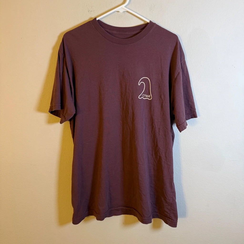O'Neill O'Riginals Modern Fit Garment Dye Graphic T-Shirt Mens XXL Maroon Unisex T-shirt, Sweatshirt, Hoodie, Long Sleeve Tee - T-Shirt, Sweatshirt, Hoodie