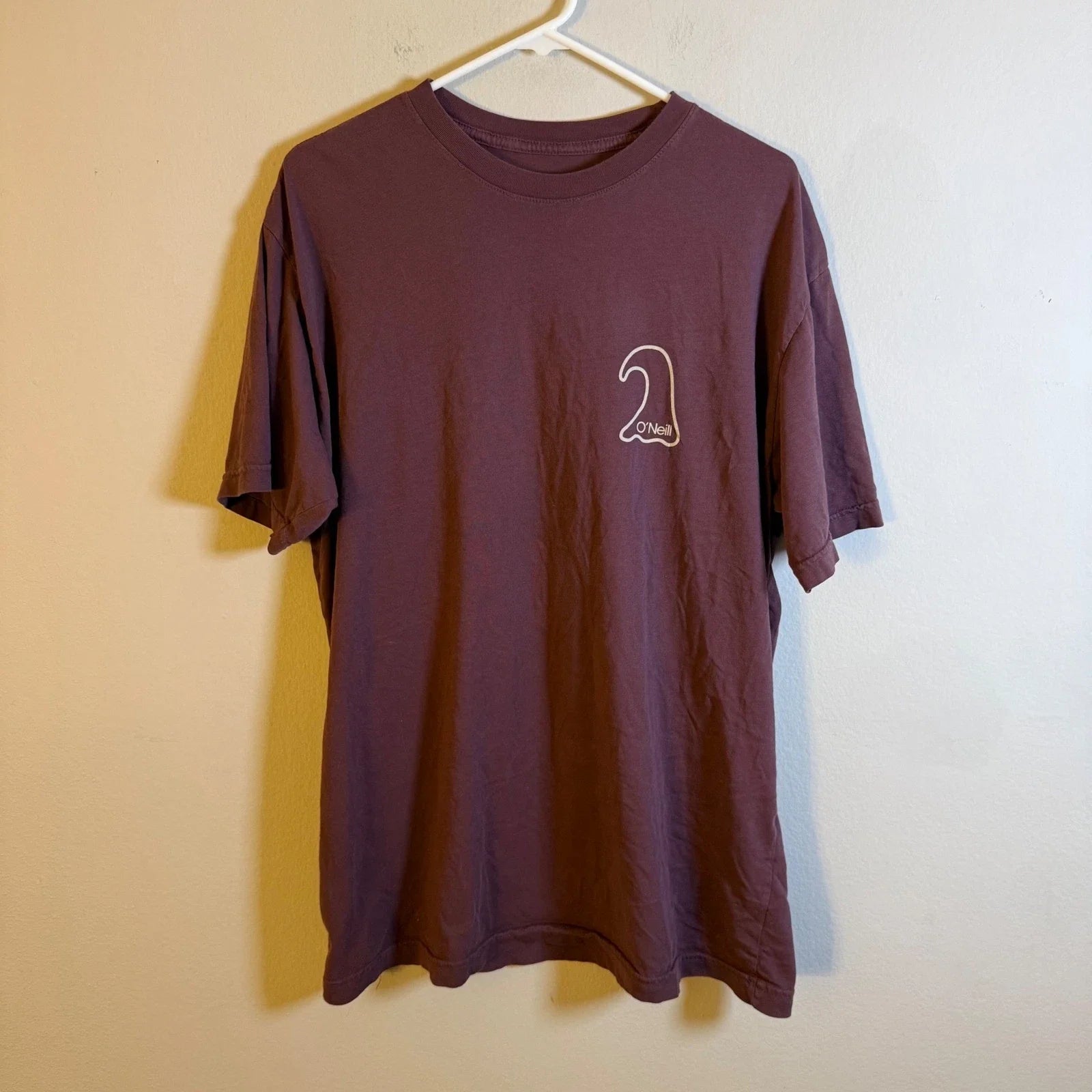 O'Neill O'Riginals Modern Fit Garment Dye Graphic T-Shirt Mens XXL Maroon Unisex T-shirt, Sweatshirt, Hoodie, Long Sleeve Tee - T-Shirt, Sweatshirt, Hoodie