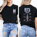 Bts World Tour 2026 Bangtan Comeback 2026 Tee Kpop Concert Merch Tee - T-Shirt, Sweatshirt, Hoodie