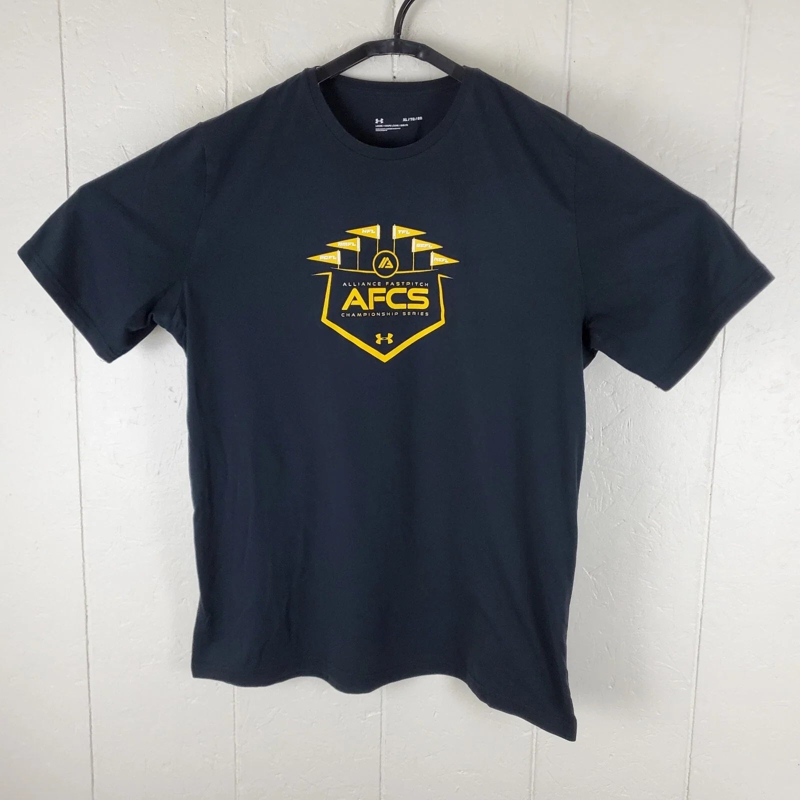 AFCS Shirt Men Extra Large Black Crew Neck Short Sleeve Graphic Stretch Pullover Unisex T-shirt, Sweatshirt, Hoodie, Long Sleeve Tee - T-Shirt, Sweatshirt, Hoodie