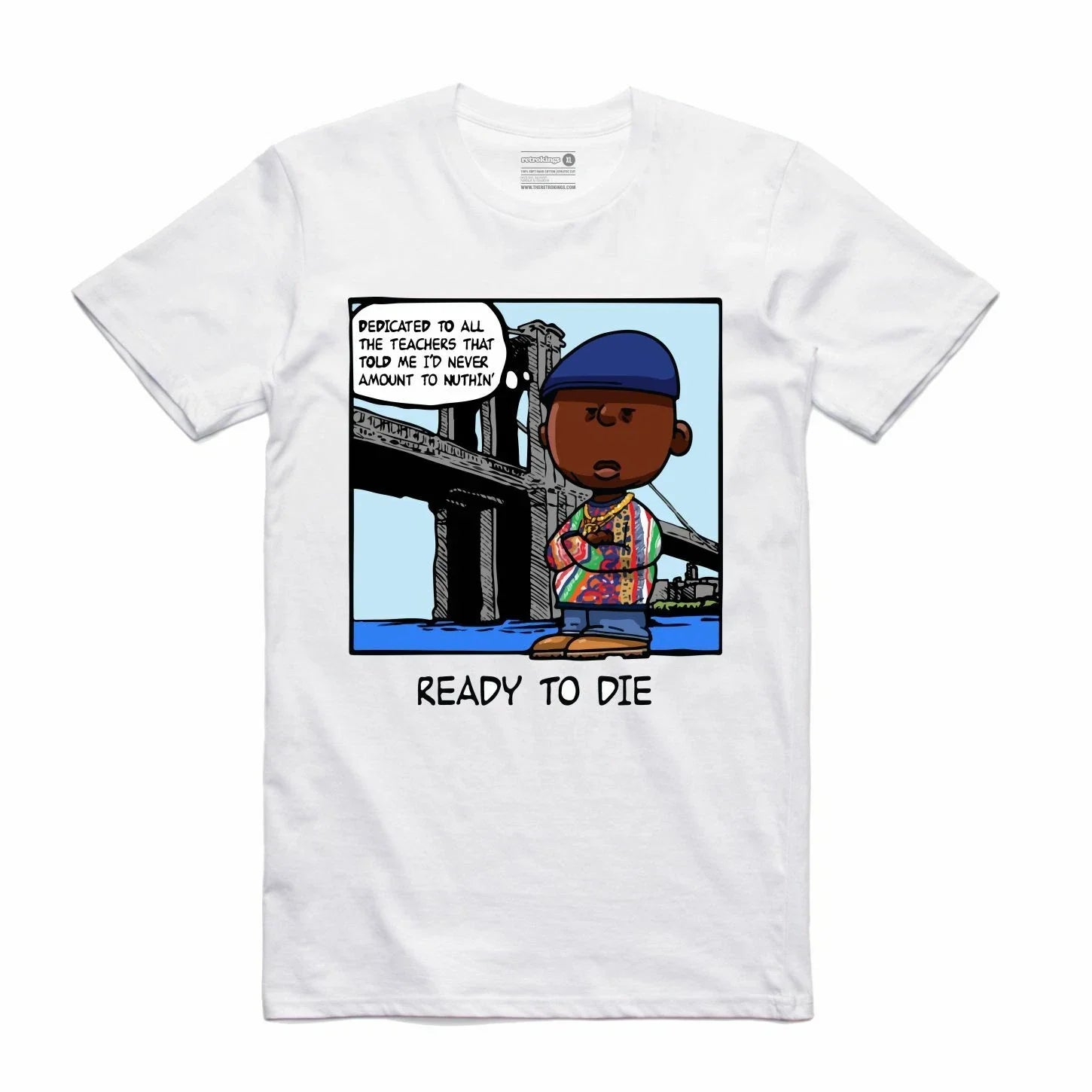 NEW Streetwear on Demand PNUTS NOTORIOUS WHITE Tee Shirt SMALL-3XLARGE LIMITED Unisex T-shirt, Sweatshirt, Hoodie, Long Sleeve Tee - T-Shirt, Sweatshirt, Hoodie