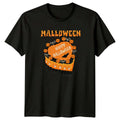 Happy Halloween Womens T-Shirt Retro Spooky Cake Halloween Gift For Her Unisex T-shirt, Sweatshirt, Hoodie, Long Sleeve Tee - T-Shirt, Sweatshirt, Hoodie