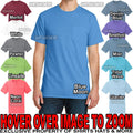 Mens Pigment Dyed T-Shirt with Pocket PRESHRUNK Cotton  S-XL, 2XL, 3XL, 4XL NEW Unisex T-shirt, Sweatshirt, Hoodie, Long Sleeve Tee - T-Shirt, Sweatshirt, Hoodie