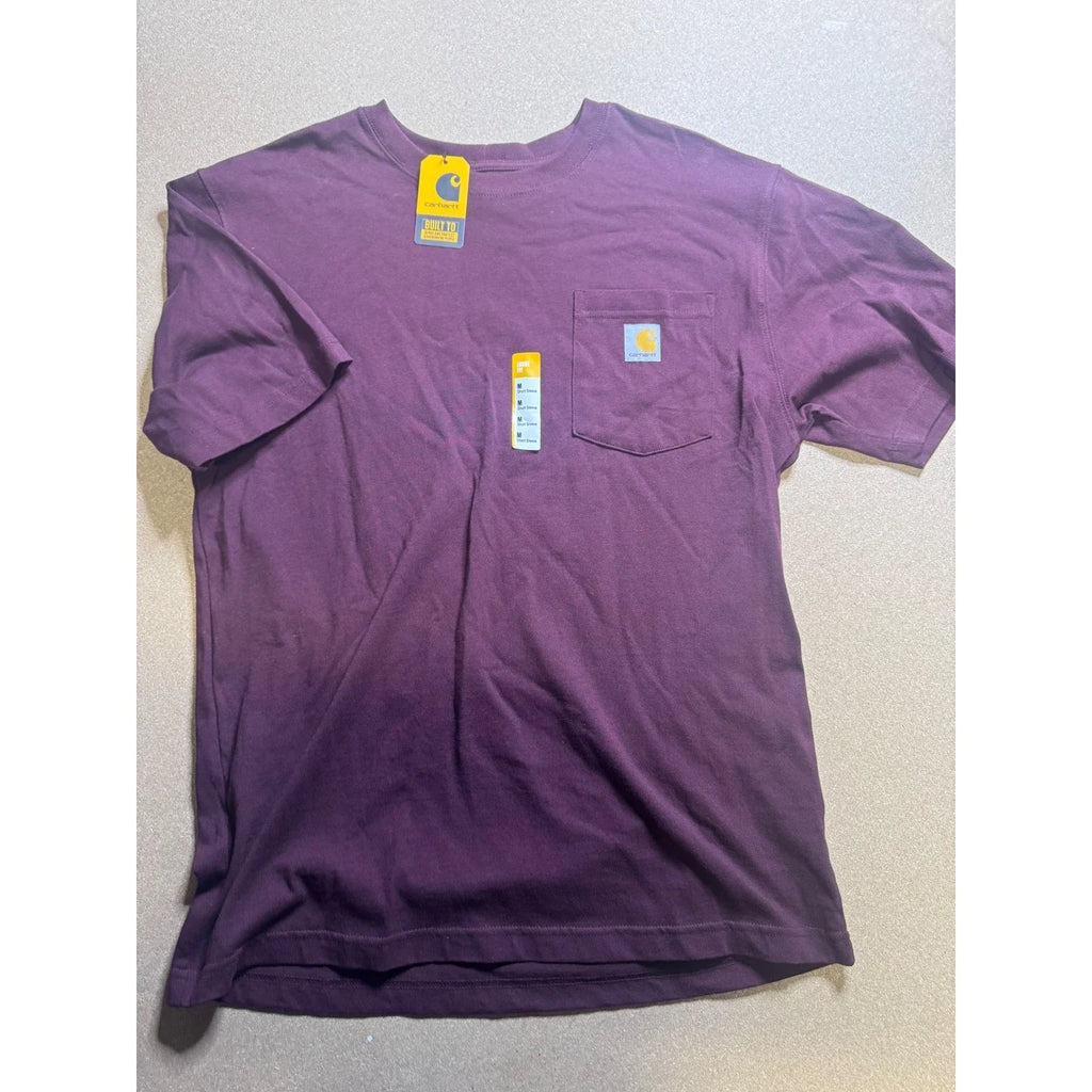 Carhartt Mens Loose Fit Heavyweight Pocket T-Shirt Plum Wine IRREGULAR Unisex T-shirt, Sweatshirt, Hoodie, Long Sleeve Tee - T-Shirt, Sweatshirt, Hoodie