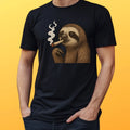 Mens Relaxed Sloth Print Cotton T-Shirt Size XS to 5XL Unisex T-shirt, Sweatshirt, Hoodie, Long Sleeve Tee - T-Shirt, Sweatshirt, Hoodie