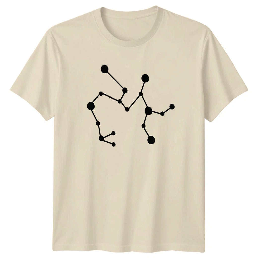 Minimalist Abstract Constellation Star Chart T-Shirt Constellation Art Space Unisex T-shirt, Sweatshirt, Hoodie, Long Sleeve Tee - T-Shirt, Sweatshirt, Hoodie