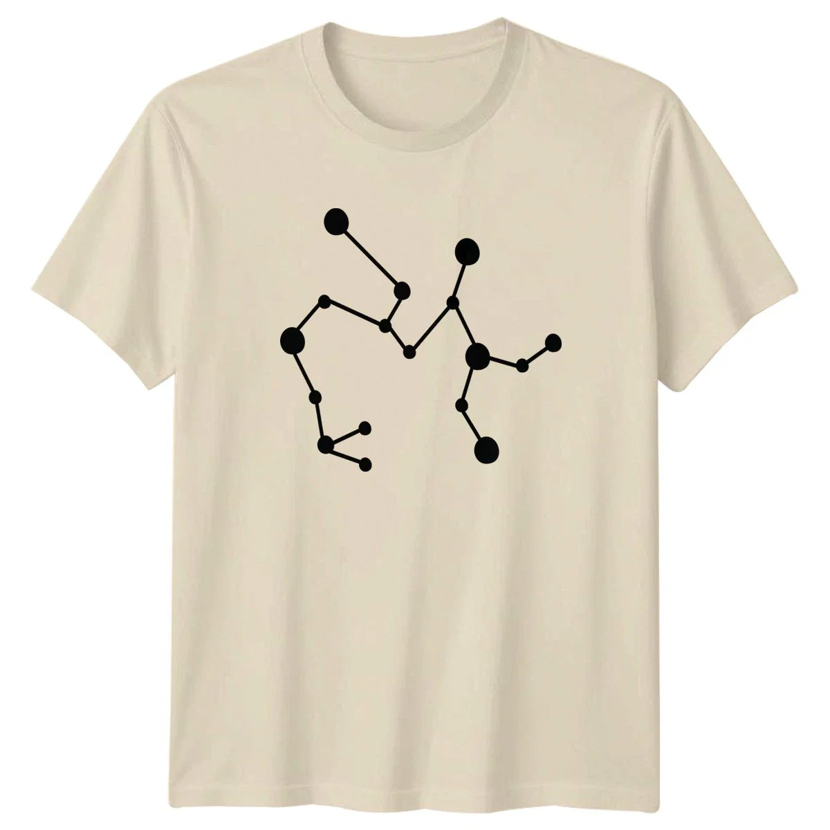 Minimalist Abstract Constellation Star Chart T-Shirt Constellation Art Space Unisex T-shirt, Sweatshirt, Hoodie, Long Sleeve Tee - T-Shirt, Sweatshirt, Hoodie