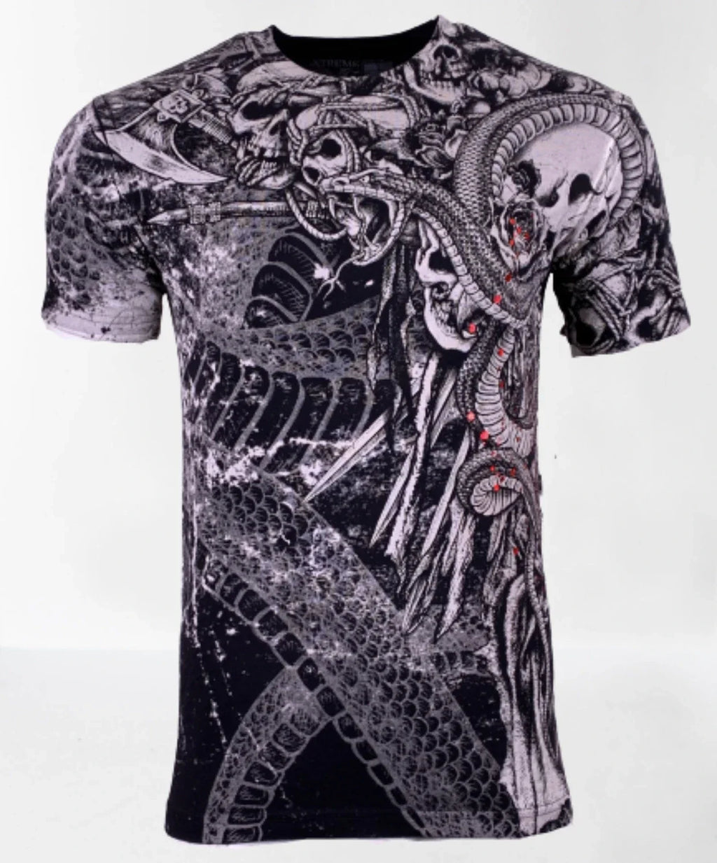 Xtreme Couture Affliction Men's T-Shirt ASHES & DUST Black Skull S-3XL Unisex T-shirt, Sweatshirt, Hoodie, Long Sleeve Tee - T-Shirt, Sweatshirt, Hoodie