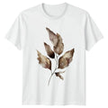 Aesthetic Watercolor Autumn Leaves Botanical T-Shirt Watercolor Art Nature Unisex T-shirt, Sweatshirt, Hoodie, Long Sleeve Tee - T-Shirt, Sweatshirt, Hoodie