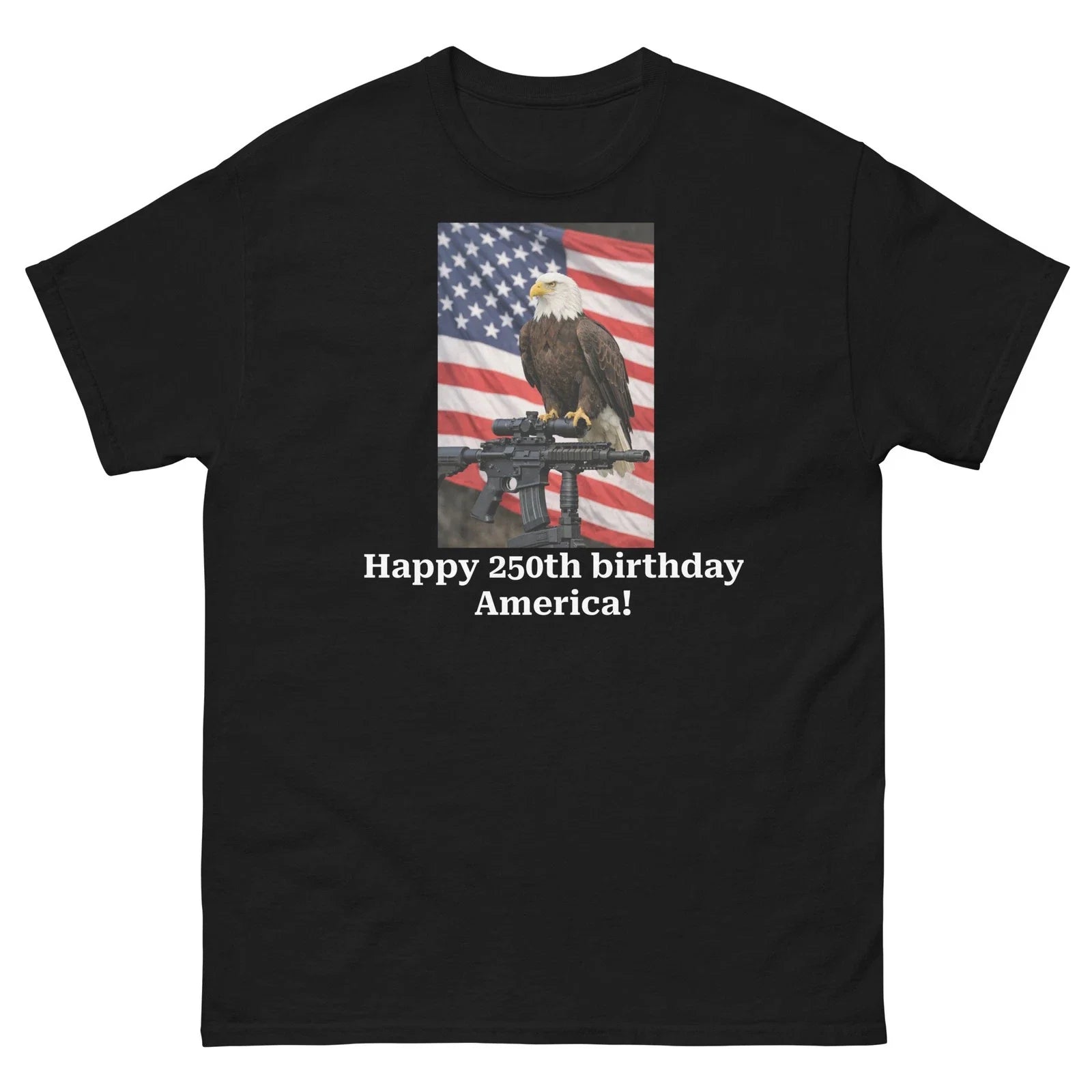 Mens Eagle USA 250th Anniversary Limited Flag Classic Tee Unisex T-shirt, Sweatshirt, Hoodie, Long Sleeve Tee - T-Shirt, Sweatshirt, Hoodie